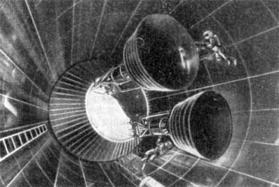 Фиг.36. Полет с захватом Марсом в 1982 г.