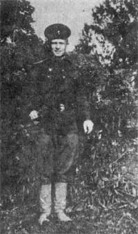 В.И.Яздовский в действующей армии (Украина, г.Чугуев, 1944 г.)