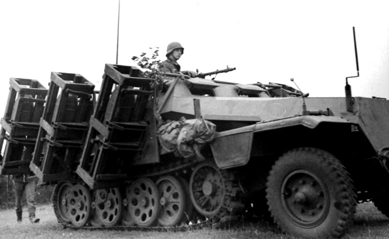 1942 год. Wurfgeraet 40 под Воронежом